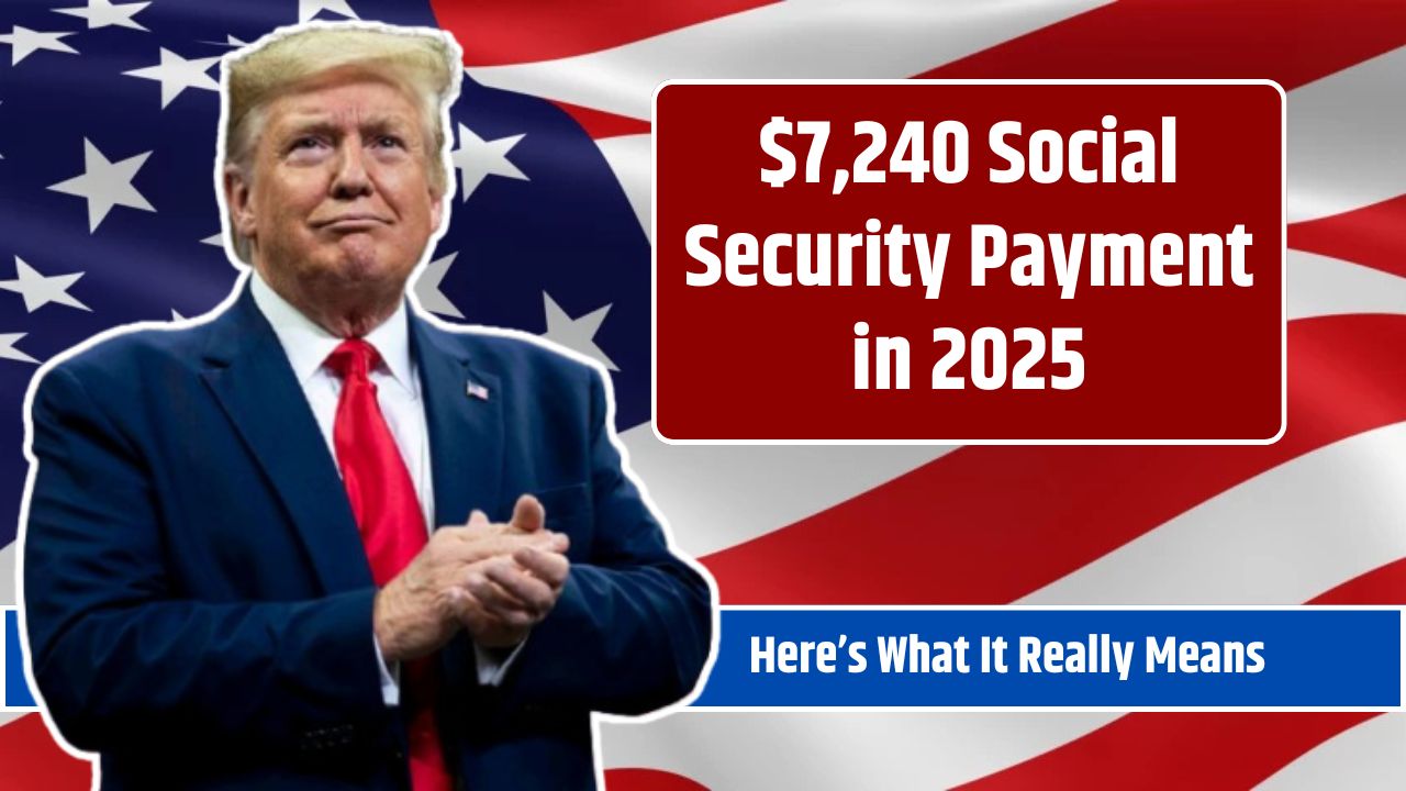 $7,240 Social Security Payment in 2025