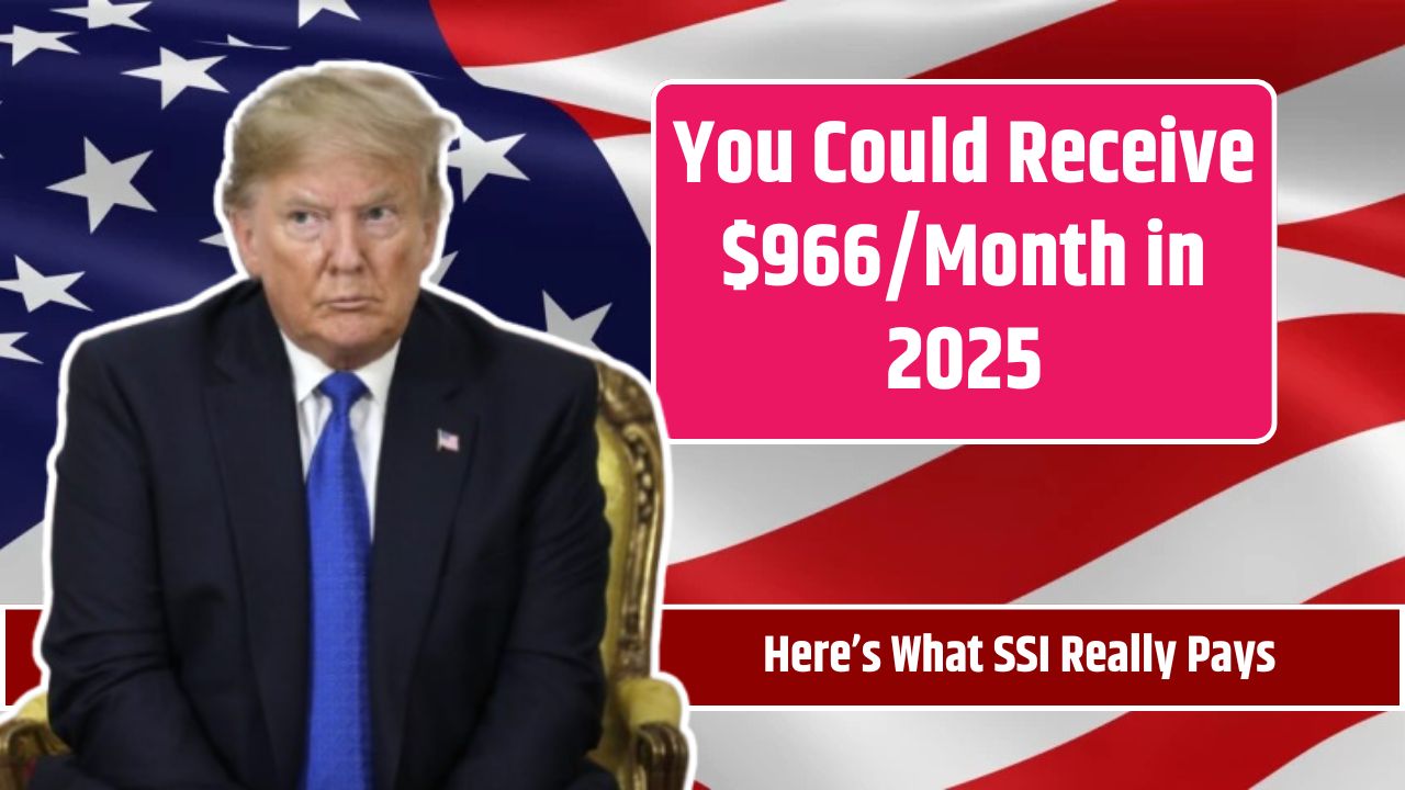You Could Receive $966/Month in 2025